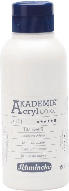 Schmincke Akademie Acrylcolor Titanweiß - Bild 1