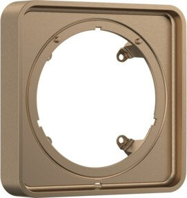 Hansgrohe Verlängerungsrosette 22mm in Brushed Bronze, B/H: 17 x 17 cm - Bild 1