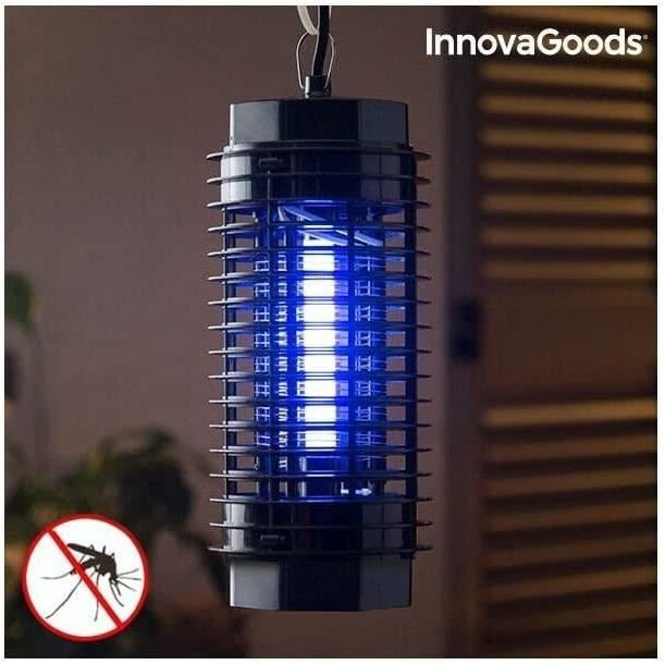InnovaGoods Mückenlampe KL-15004W in Blau mit abnehmbarer Auffangschale und Schutzgitter aus ABS - Bild 1