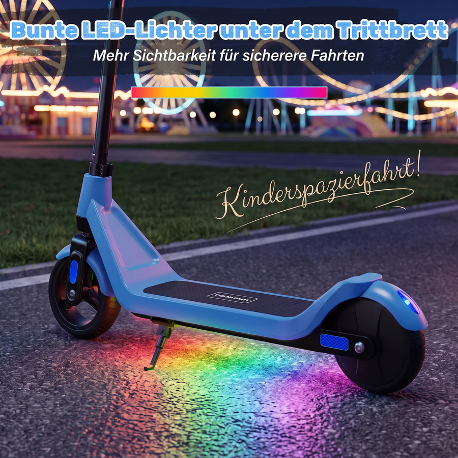 TODIMART T1 Elektroroller, ab 6 Jahre, Bunt / Mehrfarbig - Bild 5