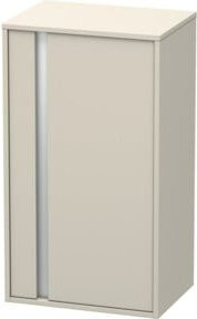 Duravit Ketho Halbhochschrank mit Glastüren in Beige, Wandmontage, B/T/H: 50 x 36 x 88 cm - Bild 1