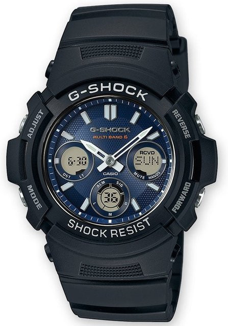 Casio G-Shock Armbanduhr, Analog-Digital, Quarz, Kunststoff, 46 mm, Herren - Bild 1