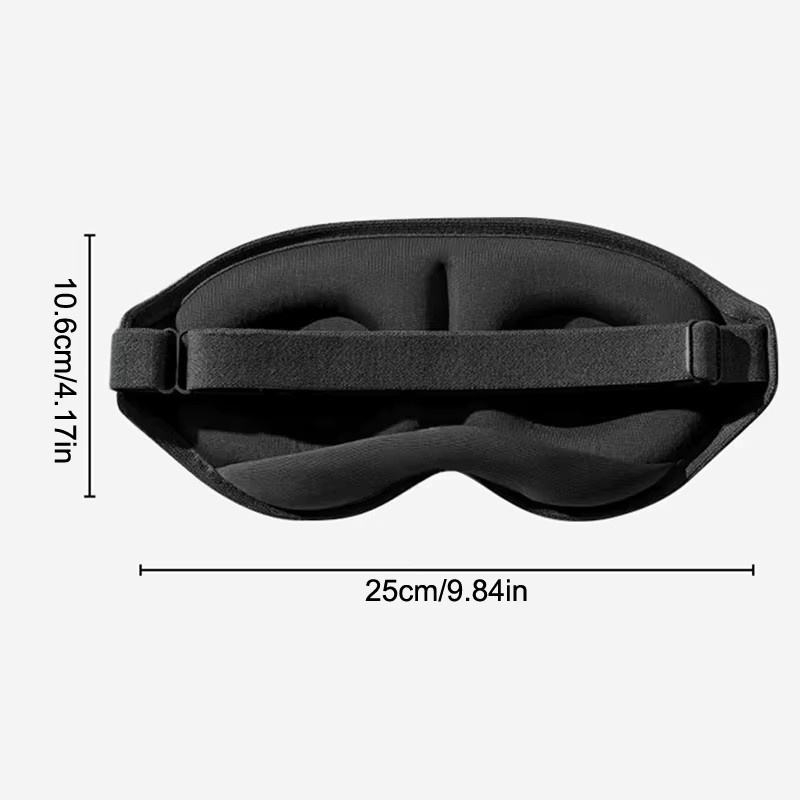 3D-Verdunkelungs-Schlafmaske, Augenmaske, Unisex - Bild 6