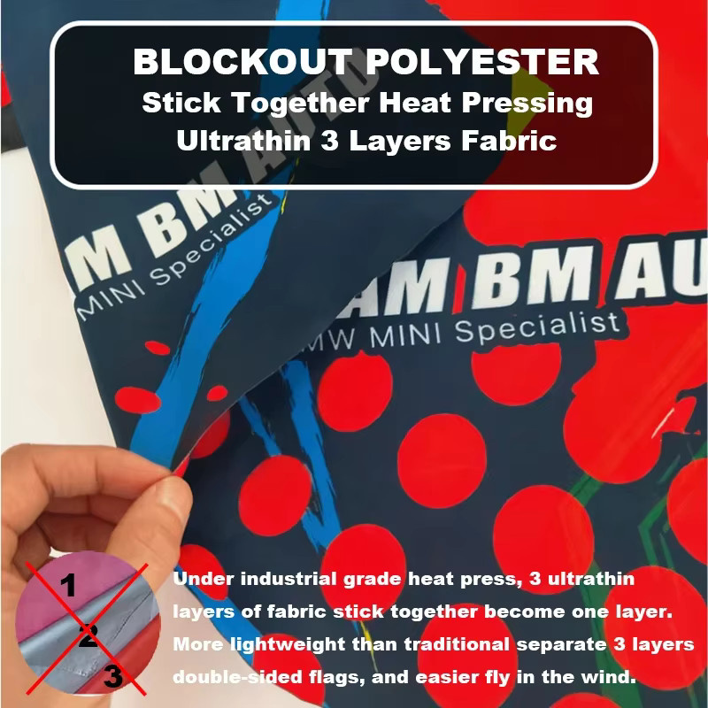 Personalisierte Polyester-Flagge von YAZANIE mit Foto- und Textdruck, rechteckig, Mehrfarbig, B/H: 60 x 40 cm - Bild 1