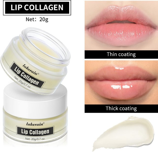 Lakerain Lip Collagen Lippenbalsam, Kollagen, Unisex - Bild 1