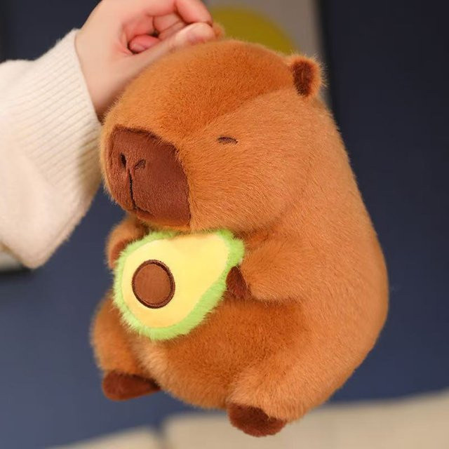 Yiran Health & Beauty Capybara Schultertasche, Plüschtier, ab 14 Jahren - Bild 1