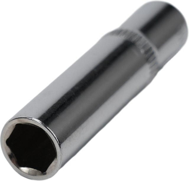 VIBRATITE Metrisches langes Chrom Steckschlüsselsatz 1/2 Zoll mit Sechskant-Steckdosen von 4 mm bis 14 mm in Silber - Bild 1