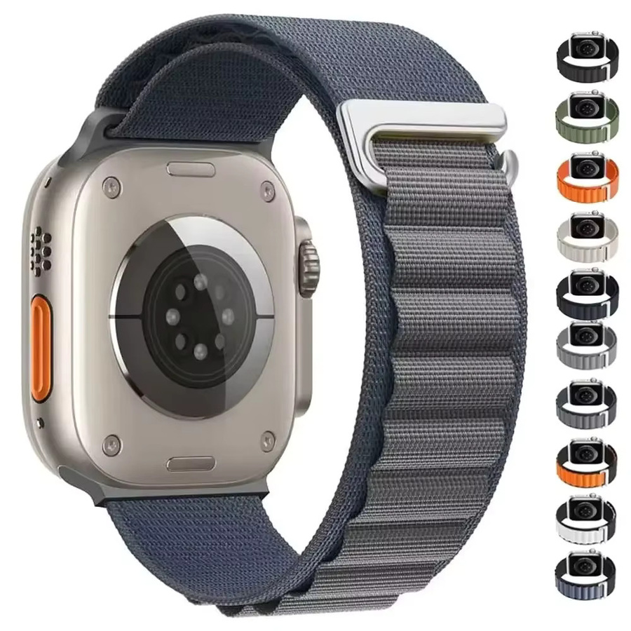 Apple Alpine Loop Nylonarmband, blue, Unisex - Bild 2