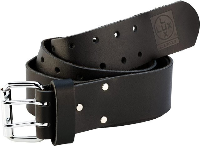 LUX-TOOLS Ledergürtel in Schwarz, Breite: 4 cm, Länge: 115 cm - Bild 1