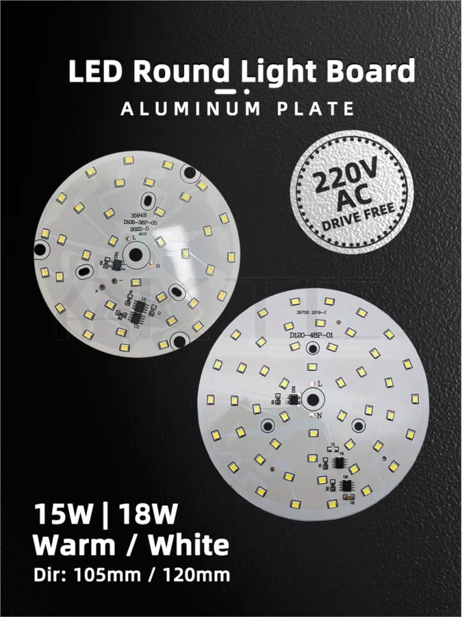 ankatec LED-Chip für Downlight und Panel, SMD, Weiß, Aluminium - Bild 3
