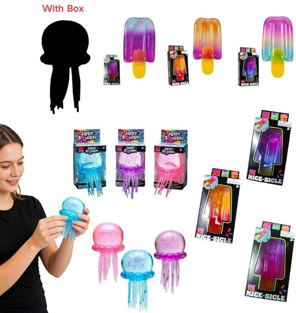 Schylling Quallen- & Eiscreme-Squishy-Blindbox, Spielzeug, ab 3 Jahren - Bild 1