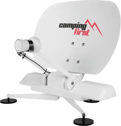 Camping First Satmex mobil 3 SAT Antenne in Weiß - Bild 1