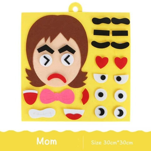 Yiran bag Emotionswechsel Puzzle Lernspielzeug ab 14 Jahren bunt - Bild 1