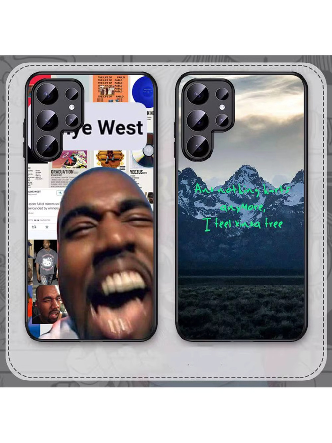 Lustige Kanye West Ye Handyhülle für Samsung Galaxy S25 S24 S23 S22 S21 S20 S10 S9 Plus Ultra FE Note 20 in Multicolour - Bild 3