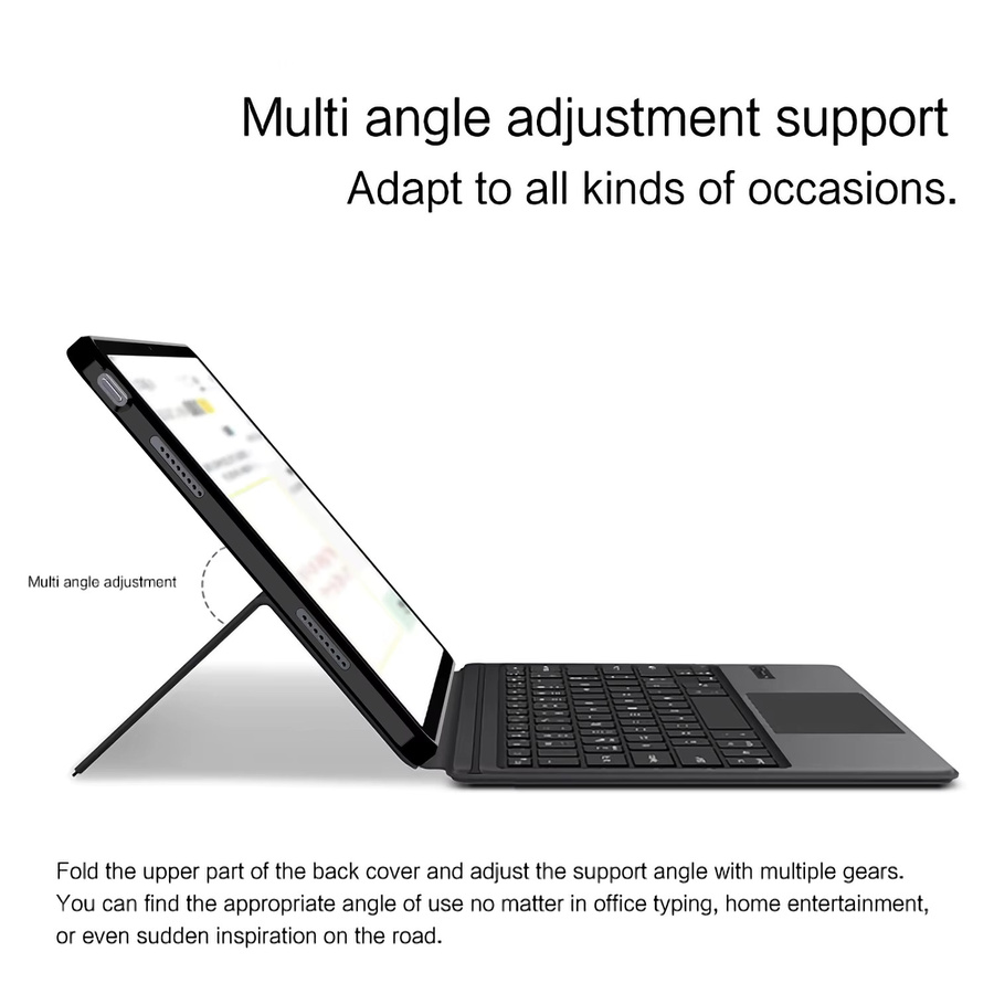 Xiaomi Magic Keyboard mit Touch Trackpad und Smart Case für das Redmi Pad Pro 12,1 Zoll, Schwarz, Bluetooth Wireless Schutzhülle - Bild 3