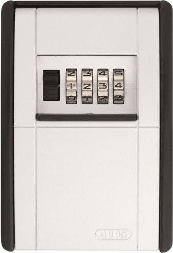 ABUS Schlüsseltresor KeyGarage 787 mit Zahlenschloss für Wandmontage, silberfarben, B/H/T: 8 x 12 x 4,5 cm - Bild 1