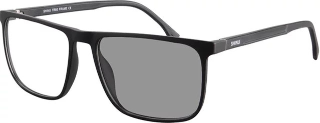 SHINU Multifokalbrille, Vollrand, schwarz, Männer - Bild 1