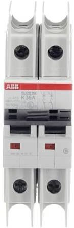 ABB SU202M-K35 Leitungsschutzschalter 35A 440V grau - Bild 1