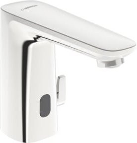 Hansa Infrarot-Waschtischarmatur HANSAELECTRA DIGITAL chrom, sensorgesteuert, Ausladung: 11,7 cm - Bild 1