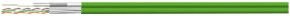 homeway Hybridkabel Cat7 Koax HW-KGMH-F1-Eca-R100 Gelbgrün 100 m - Bild 1