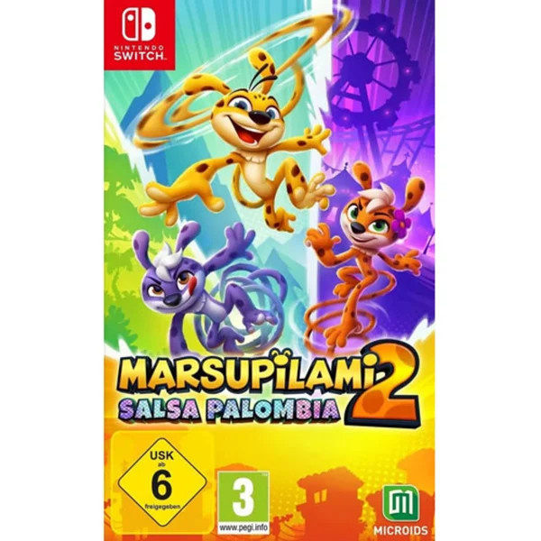 Marsupilami 2 – Salsa Palombia Nintendo Switch Spiel Adventure Platformer - Bild 1