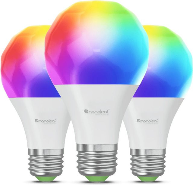 Nanoleaf Essentials Matter Smart Bulb E27 3er-Set LED-Leuchtmittel in Weiß und Multicolour - Bild 1