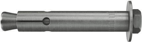 Fischer Durchsteckanker FZA M12 aus Edelstahl in Silber, 10 Stück - Bild 1