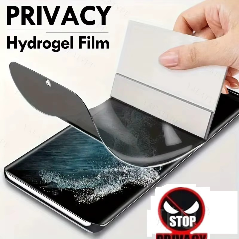 3er Pack Privatsphäre Hydrogel Schutzfolie für Xiaomi Poco X6 Pro X5 X4 X3 NFC GT F6 F5 F4 F3 M5S M3 M4 Anti Spy Screen Protector - Bild 5