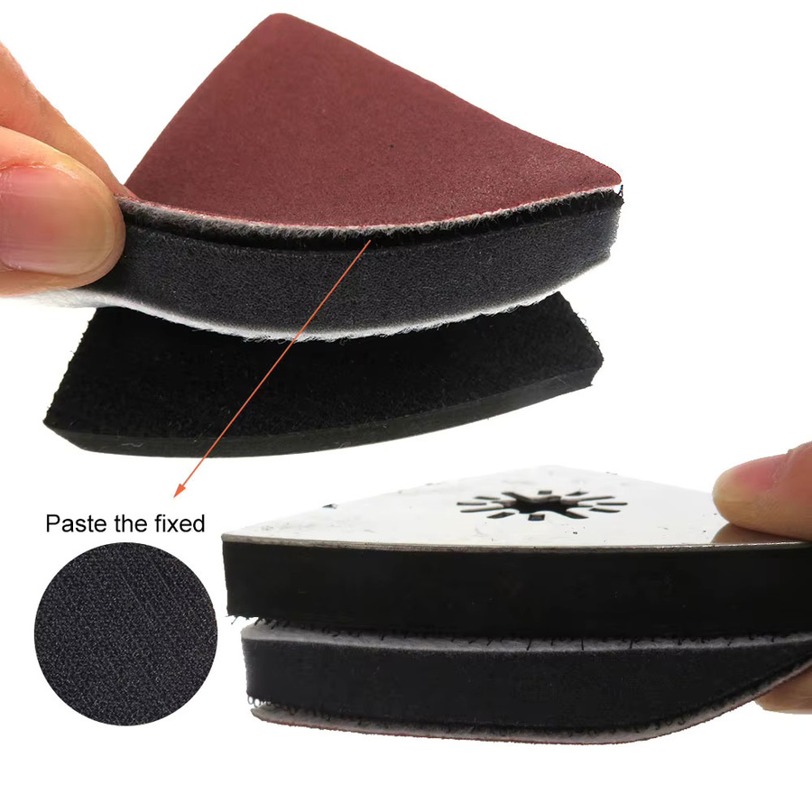 Toorise 77-teiliges Set Dreieckiges Schleifpapier für Multitools mit Körnungen 60/80/120/180/240 Grit - Bild 3