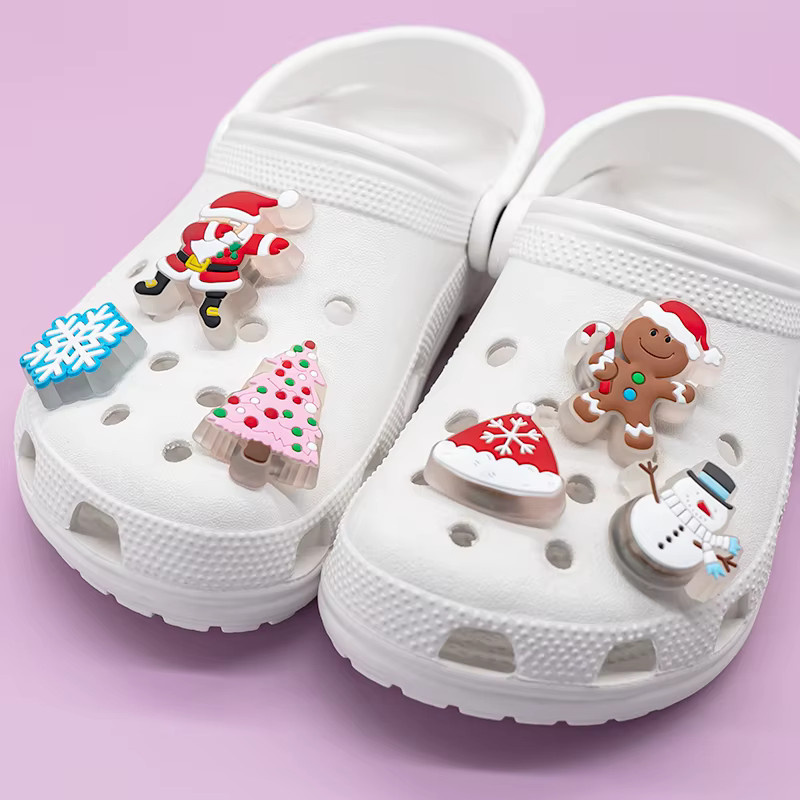 Potdemiel Schuh Charms, Pvc, Blumen - Bild 2