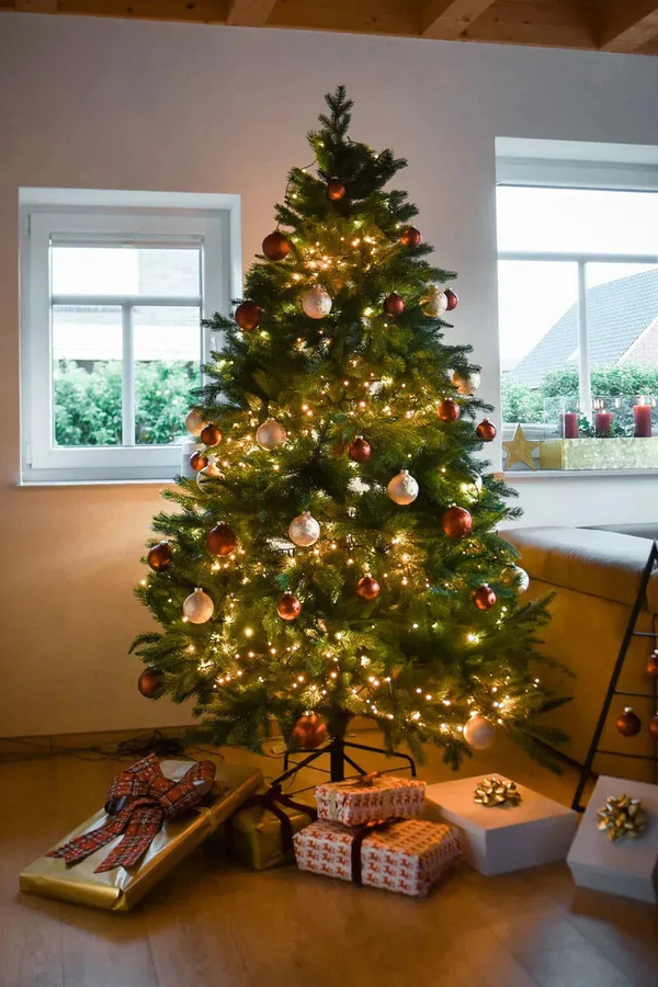 Künstlicher Weihnachtsbaum Gabriel von artplants in Grün, Höhe: 180 cm - Bild 2