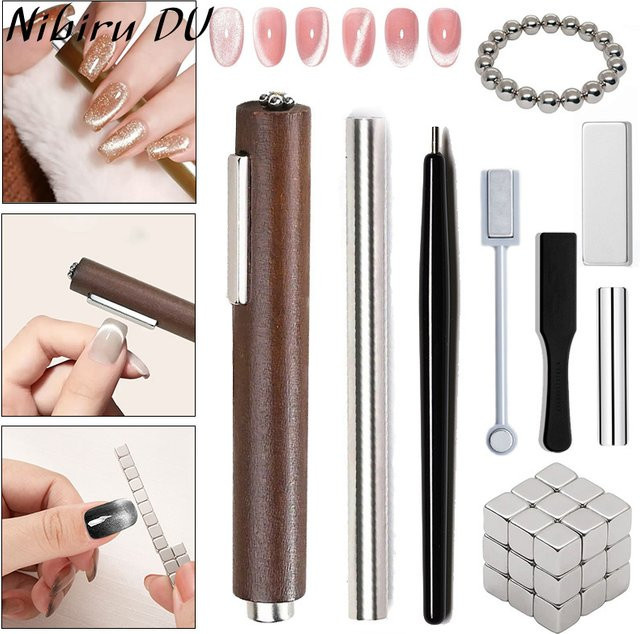 Nibiru DU Magnetstift für Cat Eye Nail Art, schimmernd, Unisex - Bild 1