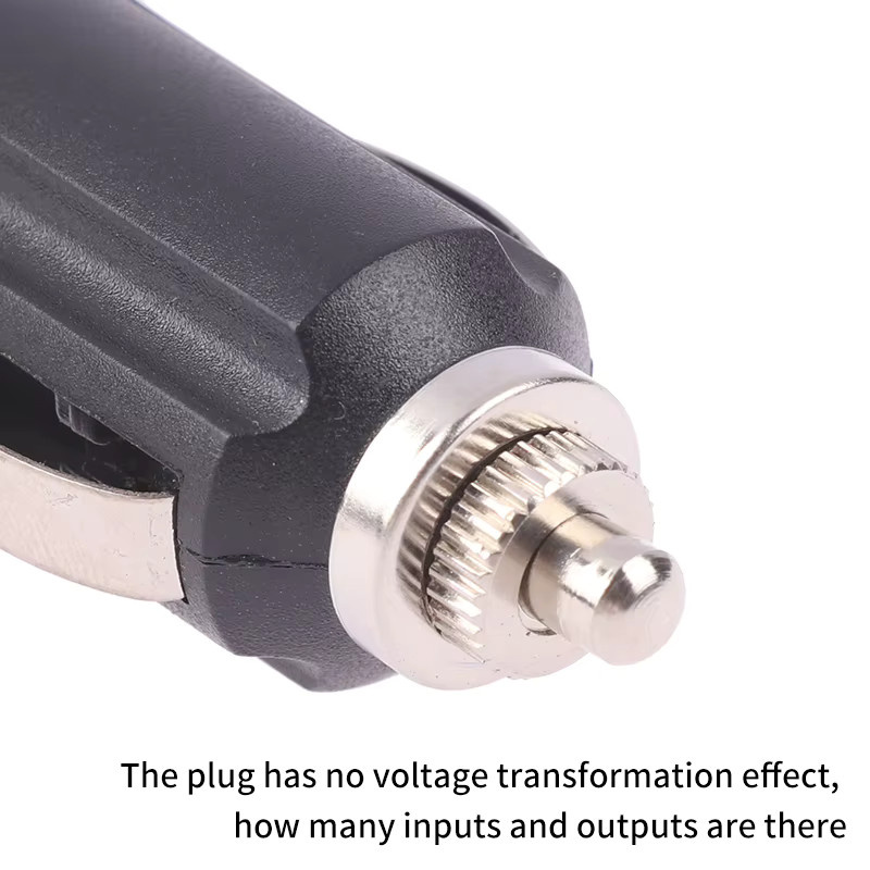 Hochwertiger LED Zigarettenanzünder Adapter für 12V und 24V Autos in Schwarz - Bild 3