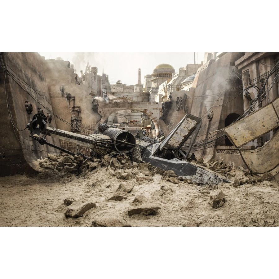 Komar Fototapete Vlies Star Wars X-Wing multicolour B: 400 cm, H: 250 cm - Bild 2