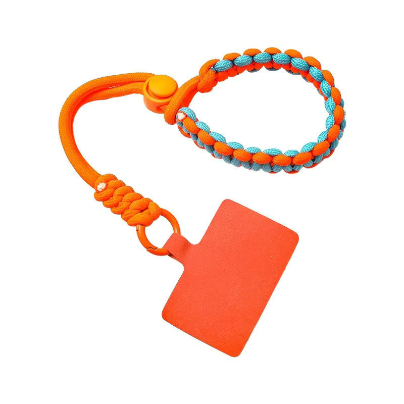 Dekoratives Handy-Lanyard als Anti-Verlust-Anhänger mit gedrehtem Seil und modischem Kurzarmband für dein Handgelenk - Bild 2