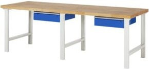 Rau Werkbank 7001A1 mit 1 Schublade, Mehrfarbig, B: 250 cm, T: 90 cm, H: 84 cm - Bild 1