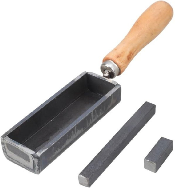 Gusseisenform für Metallschmelzwerkzeuge zum Gießen von Gold und Silber, Farbe: Schwarz, 4 Zoll - Bild 1
