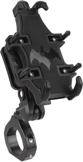 CosyHome UTV Handyhalterung aus Aluminiumlegierung mit 360 Grad Drehung und 8-Krallen-Befestigung in Schwarz - Bild 1