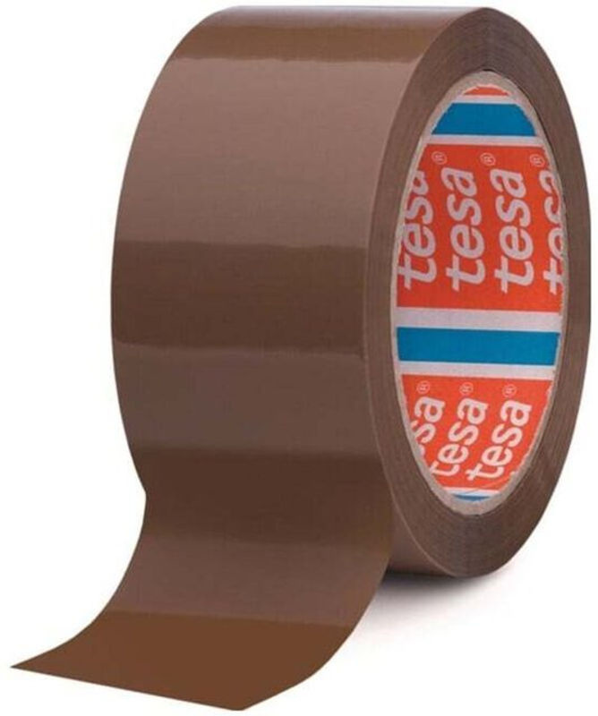 tesa tesapack 4280 PP Packband Braun, 6 Rollen, Breite: 50 mm, Länge: 66 m - Bild 2