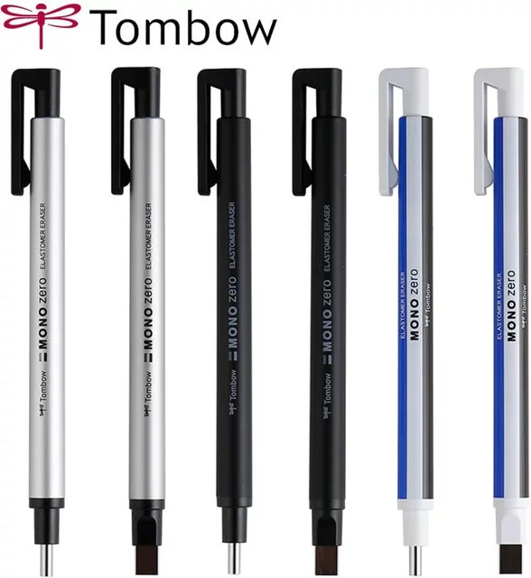 Tombow Mono Zero mechanischer Radiergummi als nachfüllbarer Stift für Künstler und zum Skizzieren - Bild 1