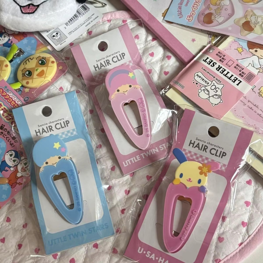 Sanrio Haarspangen, Little Twin Stars Usahana, Mädchen - Bild 1