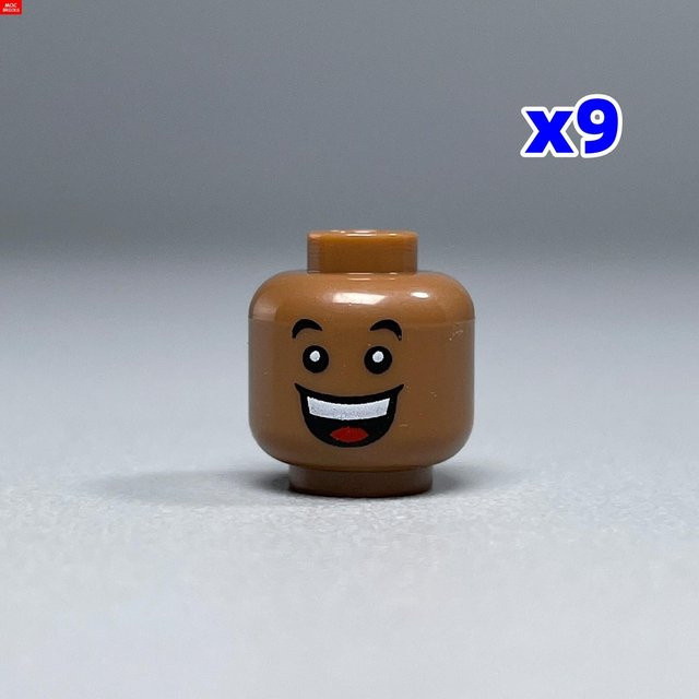 LEGO MOC Steine Schwarze Frau Mann, Kinderpuppe, ab 6 Jahren - Bild 1
