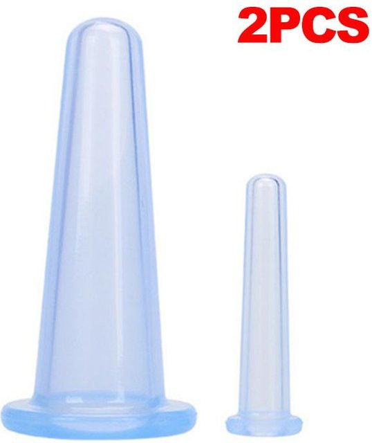 K-HOME Silikon-Schröpfbecher für Gesicht und Augen, Unisex - Bild 1