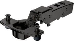 Hettich Sensys 8645i Scharnier 110 Grad halb vorliegend Schwarz Matt - Bild 1