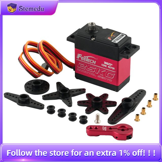 Feetech FT6325M Kern Motor Digital Servo, Metall, ab 14 Jahren - Bild 1