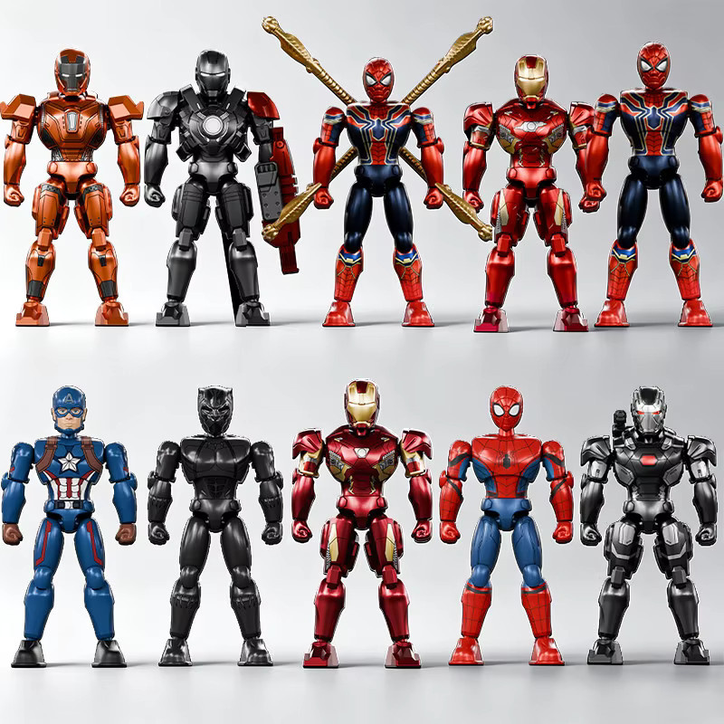ZDTDS Marvel Superhelden Actionfiguren Montagemodell Spielzeug - Bild 6