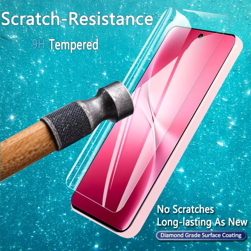 Displayschutzfolie aus gehärtetem Glas für vivo V60 Lite und V60, 6,77 Zoll, transparent, kratzfest und fingerabdruckfreundlich, 1–4 Stück - Bild 4