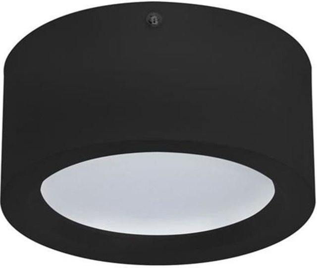 Moderne runde LED-Deckenleuchte in Schwarz mit 15W und 4200K Lichtfarbe - Bild 1