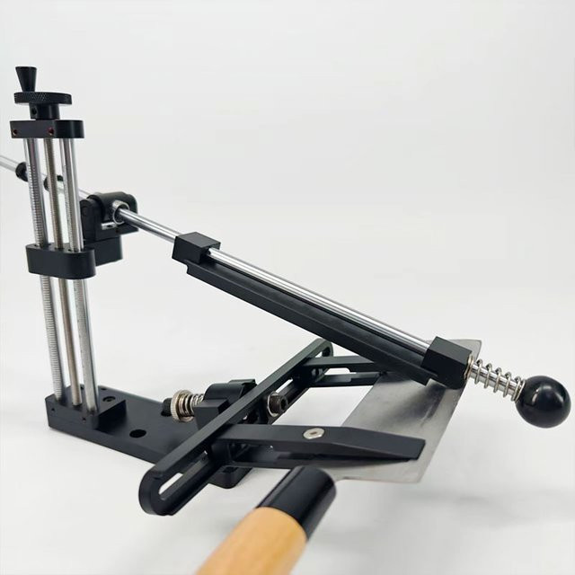 RSCHEF Apex Messerschärfer Set mit Diamantsteinen in Schwarz und Holzoptik - Bild 1
