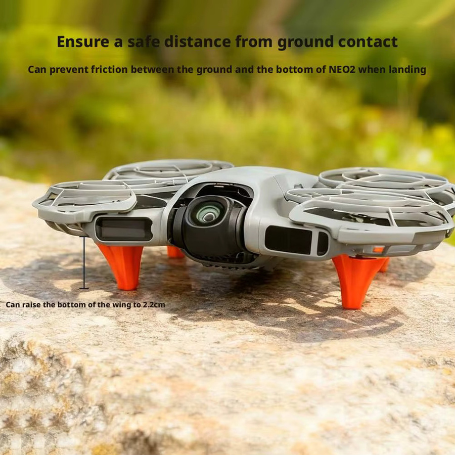 DJI NEO 2 Guards Rahmen Orange Anti-Kollision Schutzring und Stoßstange als Fahrwerk Zubehör - Bild 4